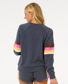 Rip Curl Las Dalias Raglan Crew 0049-Navy S