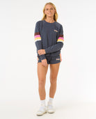 Rip Curl Las Dalias Raglan Crew 0049-Navy L
