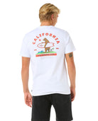 Rip Curl Desti Animals SS Tee 2338-OpticWhite XL
