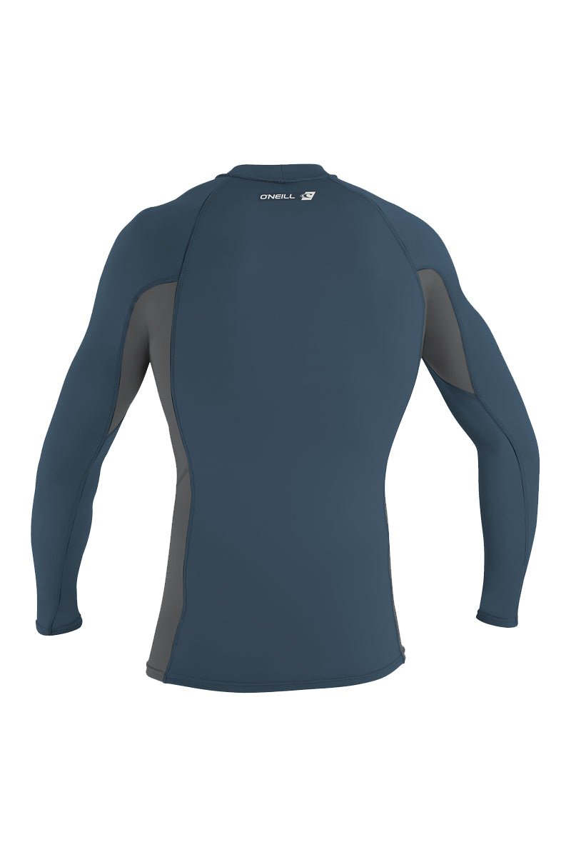 O'Neill Premium Skins LS Rashguard CopenBlu/Smoke/CopenBlu L