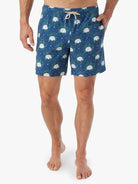 Fair Harbor The Bayberry Trunk LotusWhiteNavy S