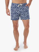 Fair Harbor The Bungalow Trunk  NavyCrocodile XXL