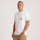 Roark Moto Pocket SS Tee WWH L