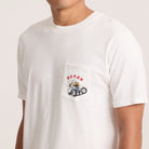 Roark Moto Pocket SS Tee WWH L