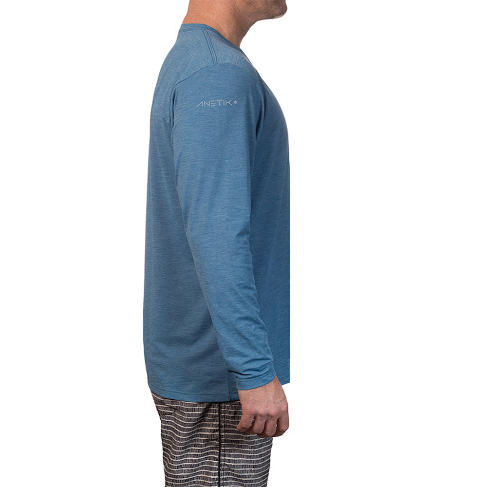 Anetik Low Pro Tech LS Tee BahamaHeather S
