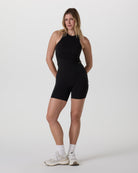 Vuori AllTheFeels Crew Tank BLK M