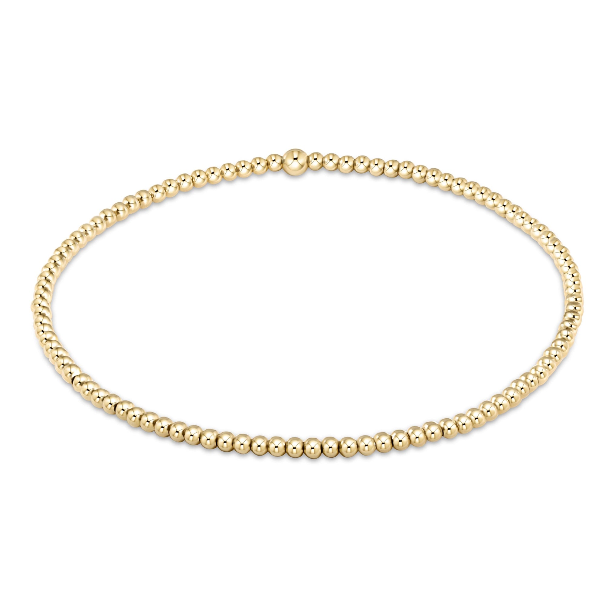 Enewton Classic Gold Bead Bracelet