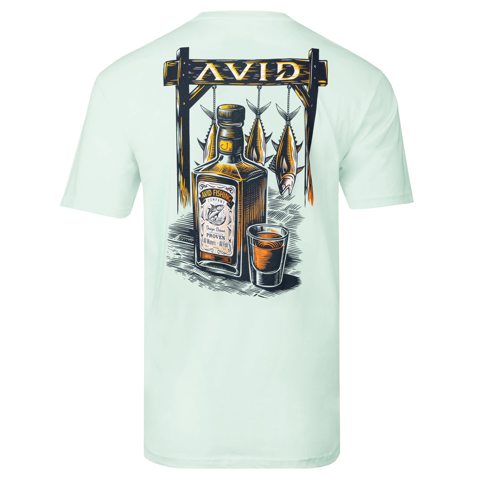 Avid Whiskey Tuna SS Tee SFM XL