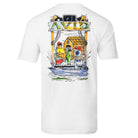 Avid Cosmic Fish Camp SS Tee WHT S