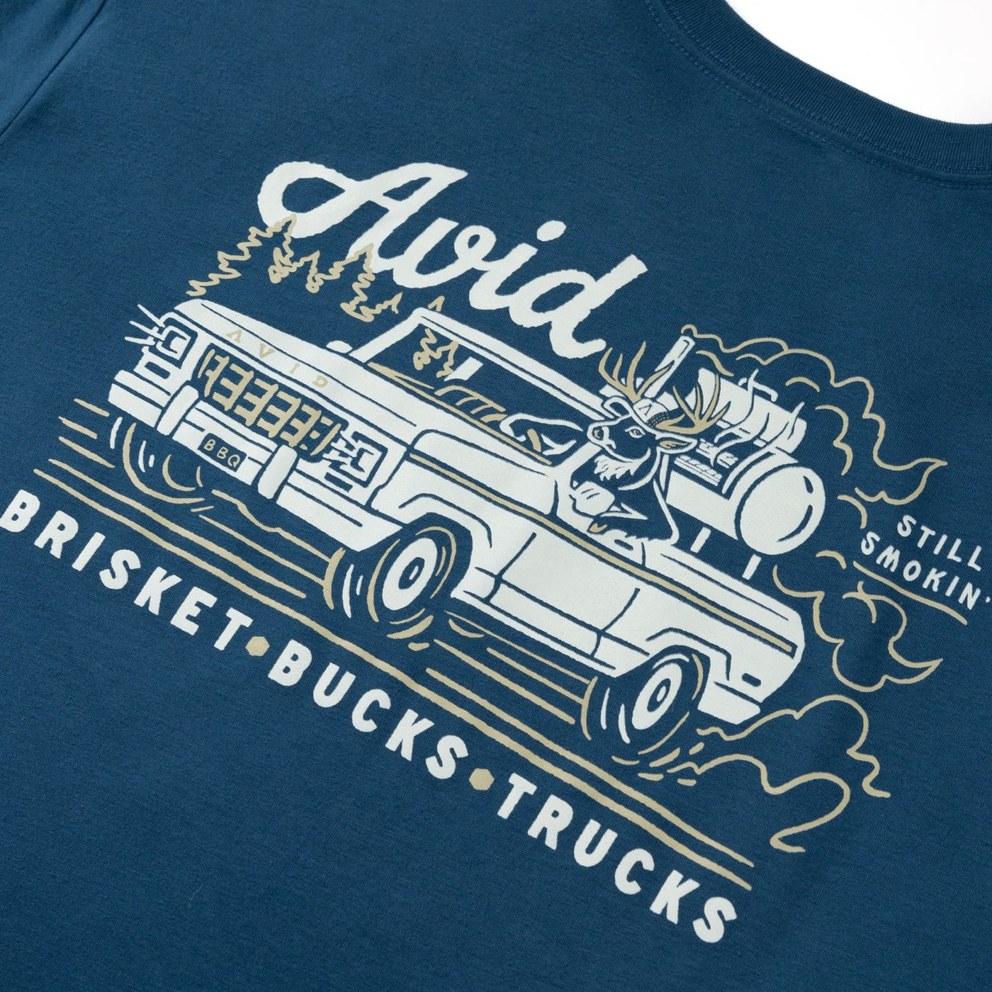 Avid Still Smokin SS Tee ABY XL