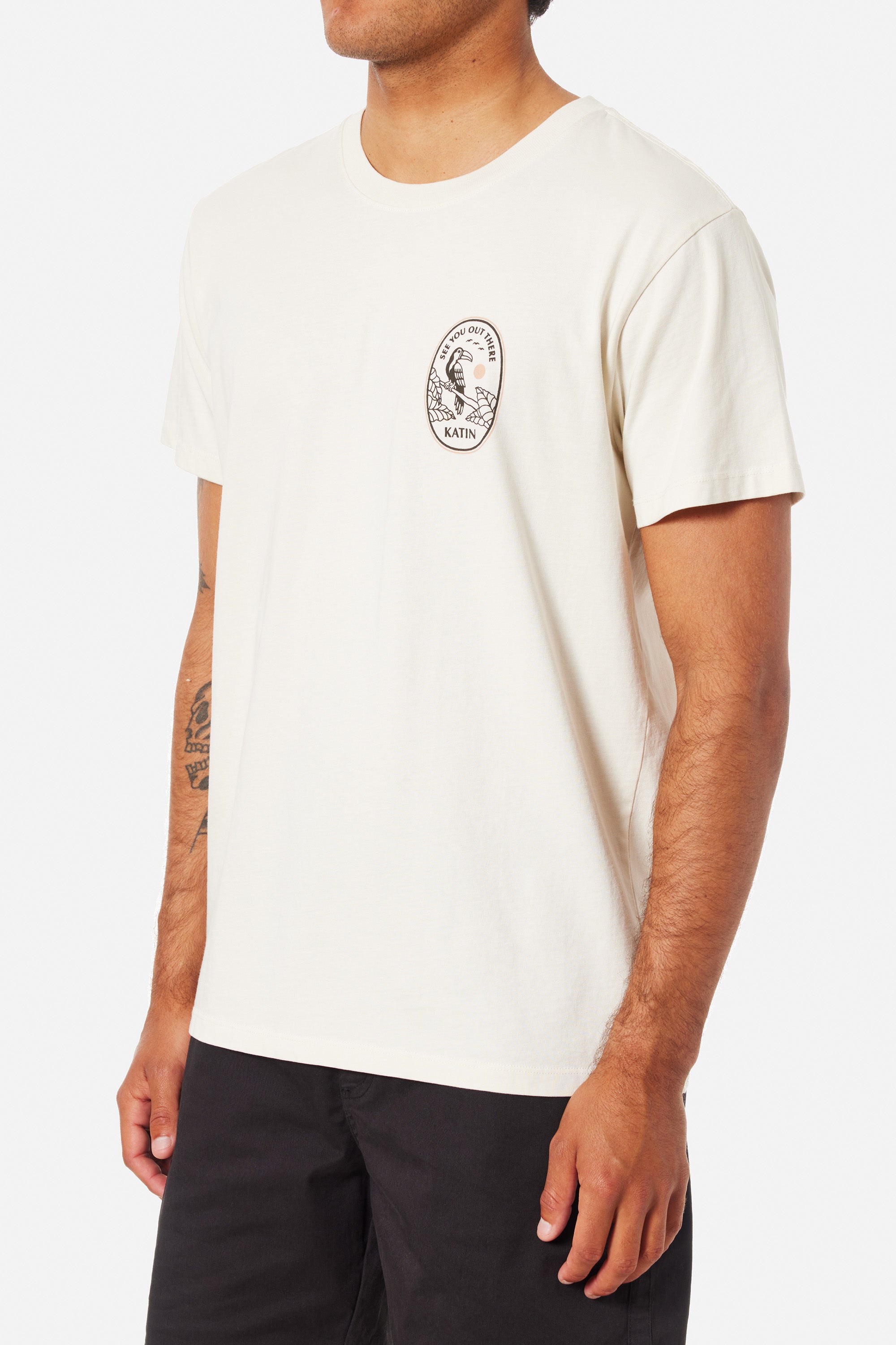 Katin Borneo Tee VINTAGE  WHITE (VWHT) L