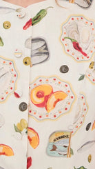 Bailey Rose Picnic Top  Cream Multi S