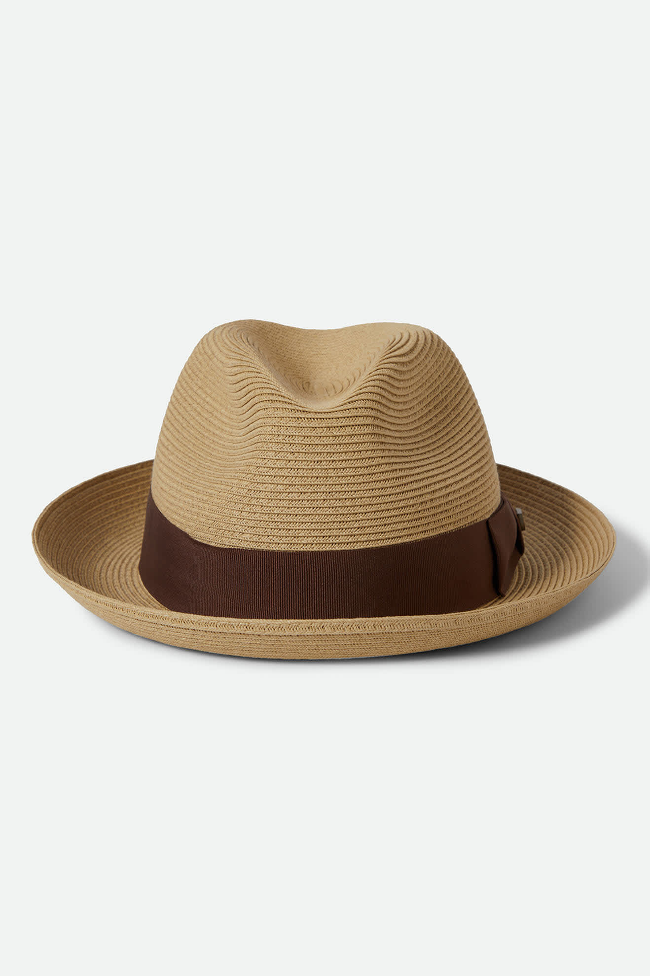 Brixton Horton CB Packable Fedora DarkTan-Brown XS