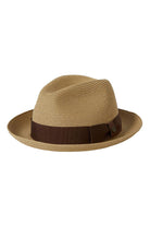 Brixton Horton CB Packable Fedora DarkTan-Brown XS