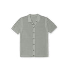 VINTAGE SUMMER SWEATER KNIT BUTTON UP SAGE XXL