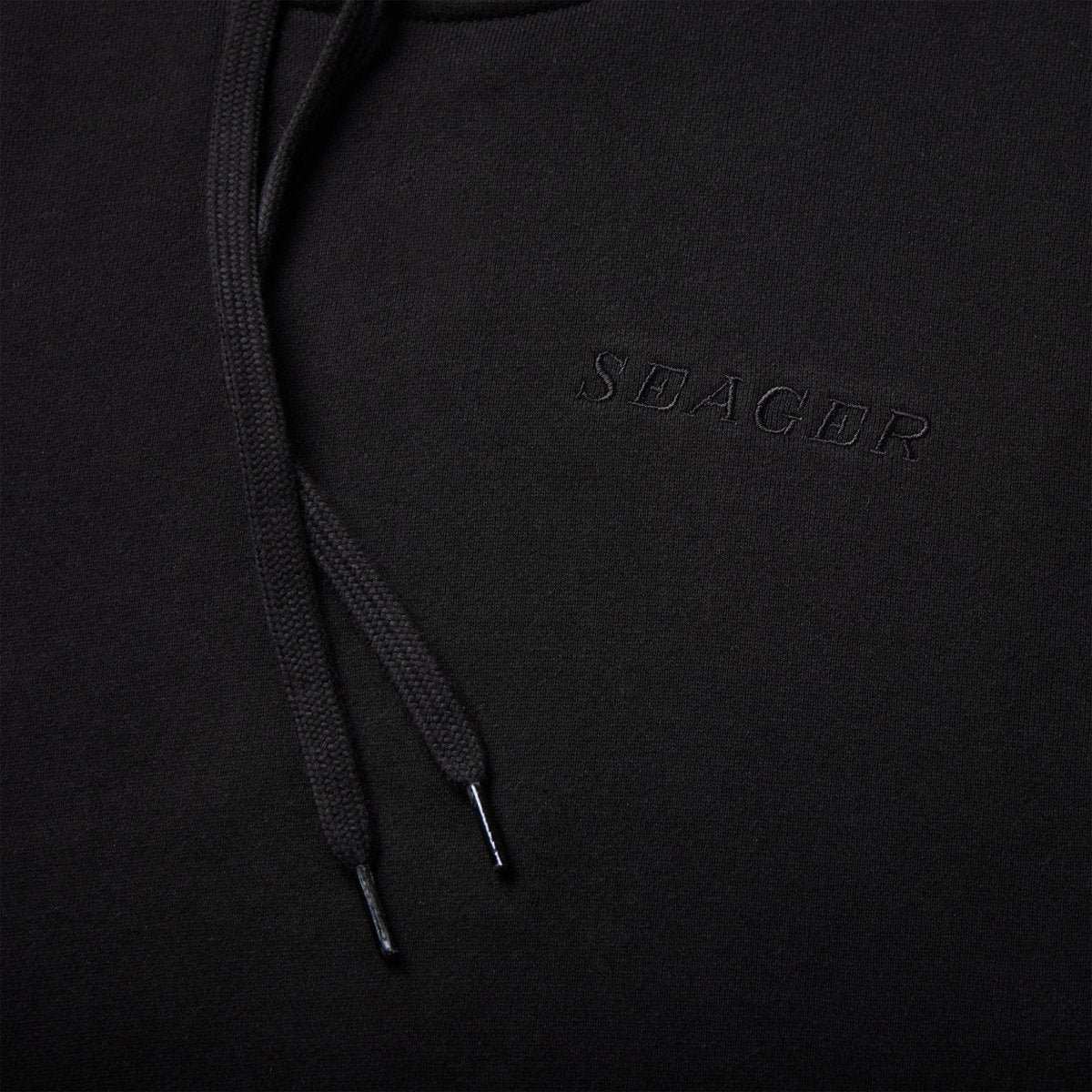 Seager Company Hoodie Black L