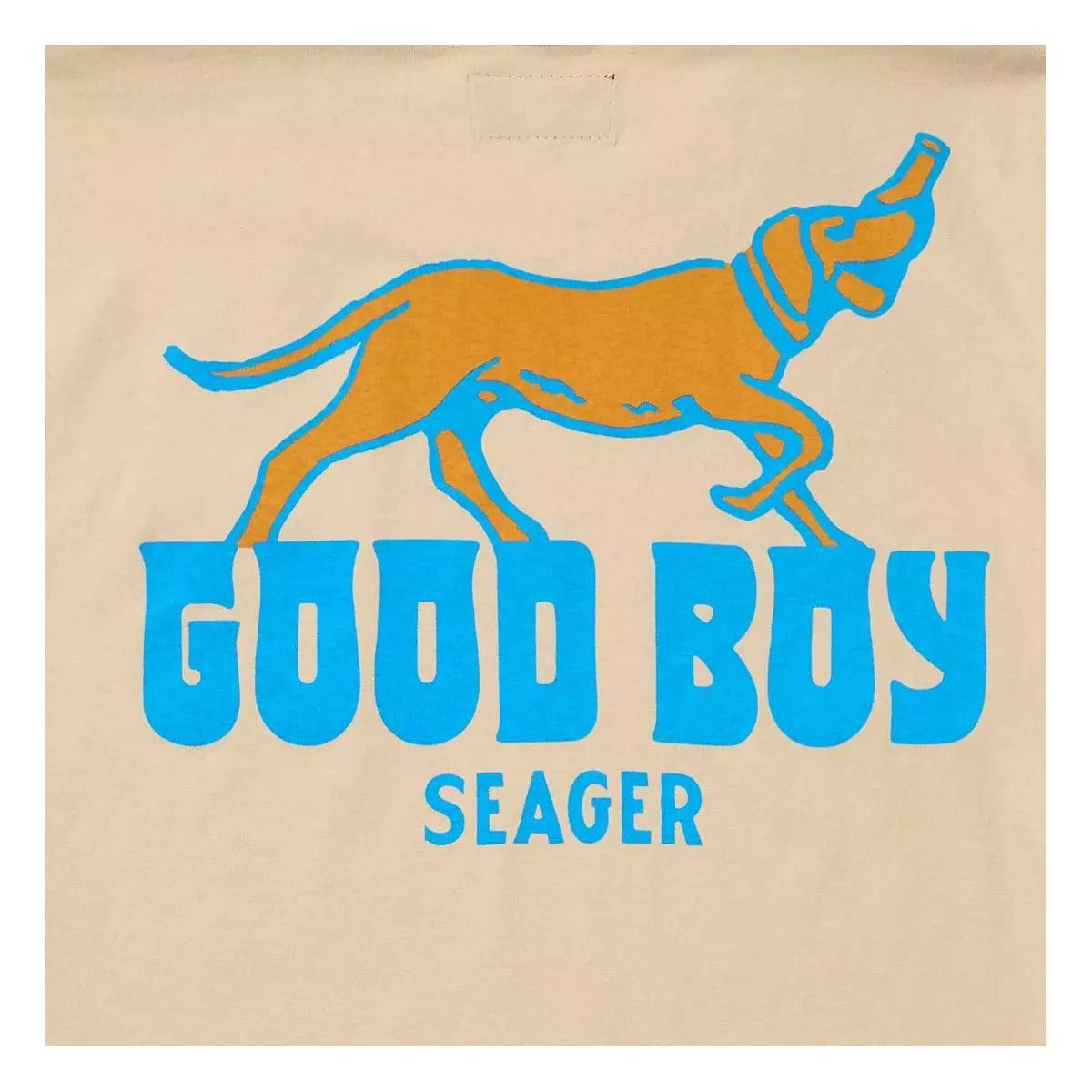 Seager Good Boy SS Tee Cream S