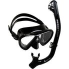 Cressi Ikarus & Orion Dry Snorkeling Combo Black