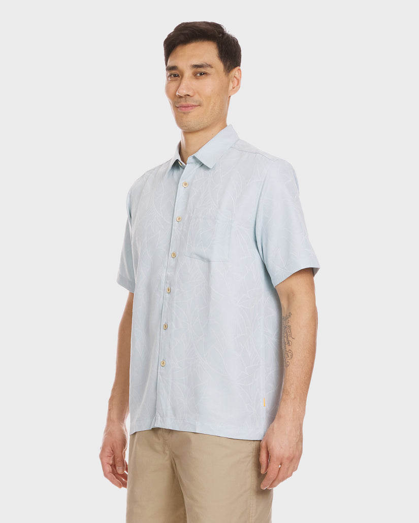 Quiksilver Waterman Island Jungle SS Woven  CLB XL