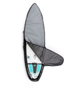 Creatures of Leisure Double DT2.0 Shortboard Boardbag Titanium-Black 6ft7in