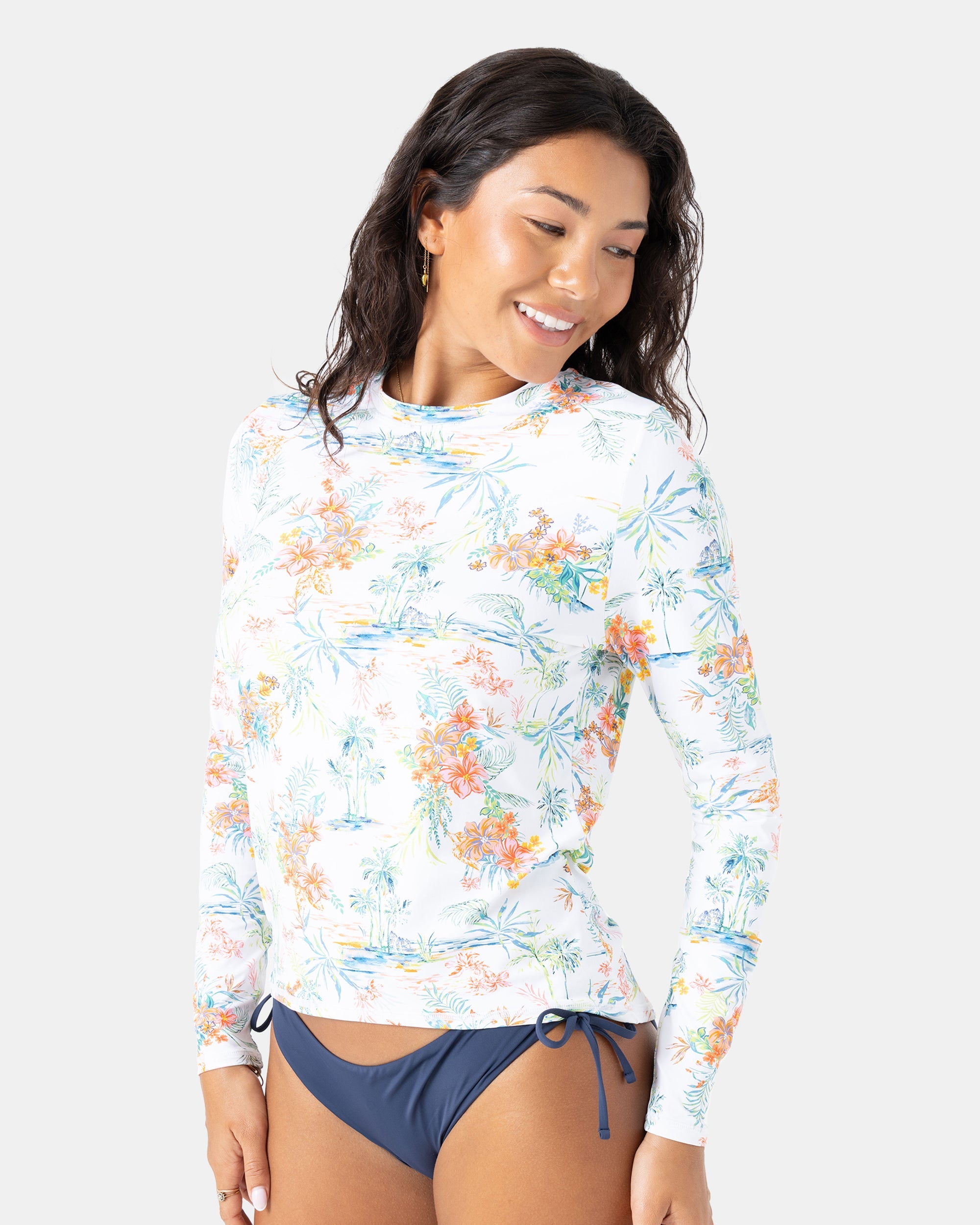 Roxy Sea Skippin LS Rashguard MUL XXL