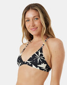 Roxy Hang Loose Athletic Triangle Bikini Top BKI XXL
