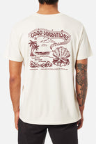 Katin Vibrations SS Tee  VintageWhite-VWHT M