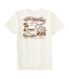 Katin Vibrations SS Tee  VintageWhite-VWHT M