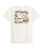 Katin Vibrations SS Tee  VintageWhite-VWHT L