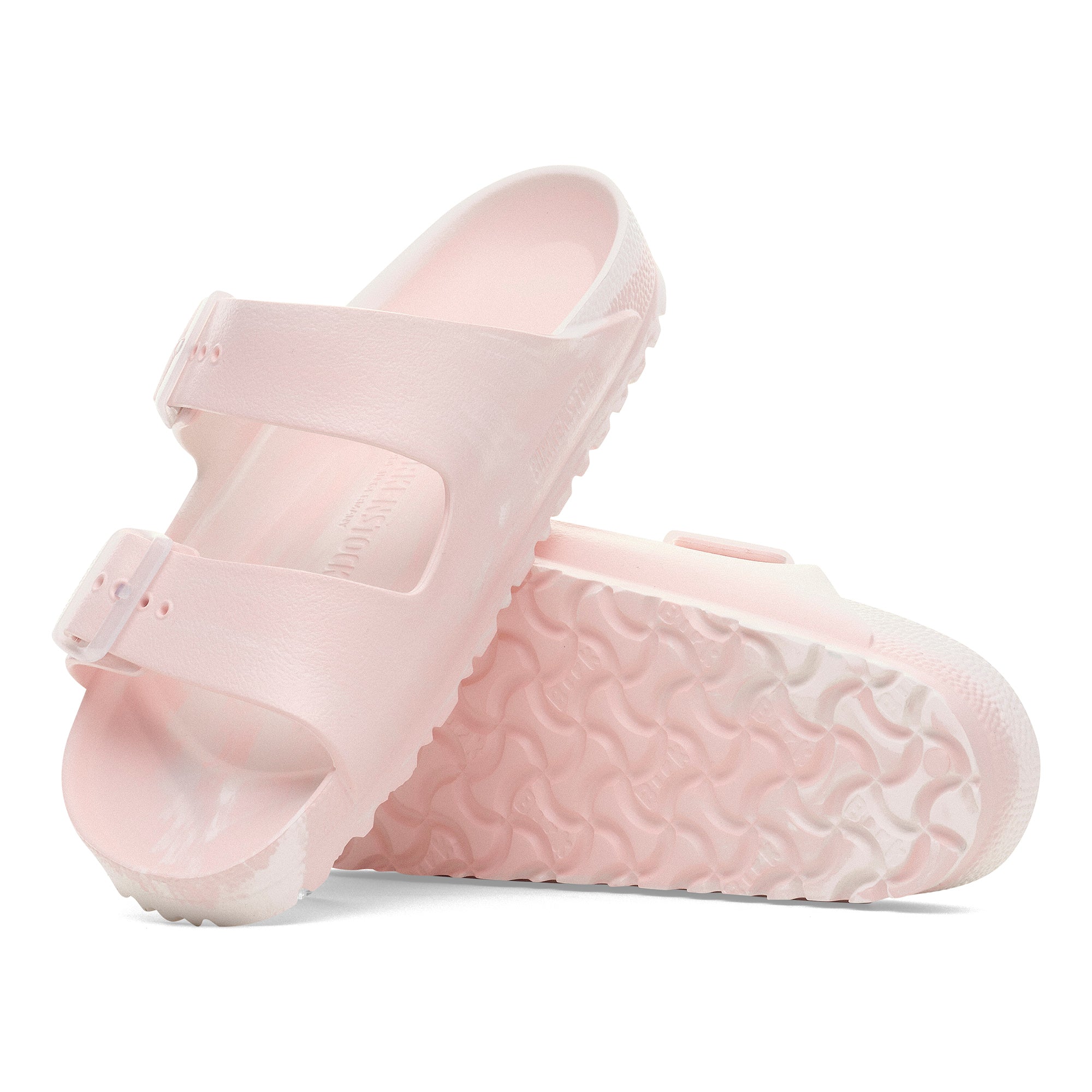 Birkenstock Arizona Active EVA Womens Sandal Multi Light Rose-Eggshell 10