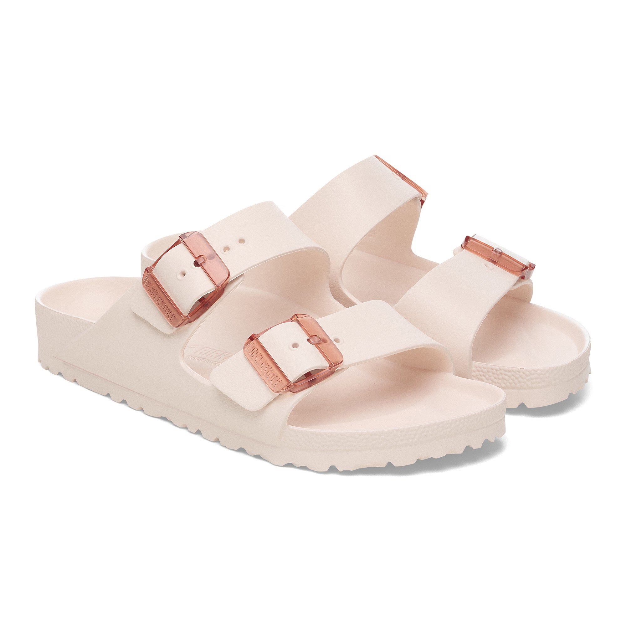 Birkenstock Arizona Stealth Buckle Active EVA Womens Sandal Light Rose 8