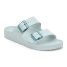 Birkenstock Arizona Stealth Buckle Active EVA Womens Sandal Surf Green 9