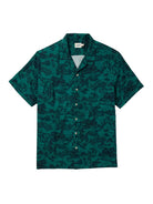 Fair Harbor Marina Camp White Locus SS Woven  JungleToile XL