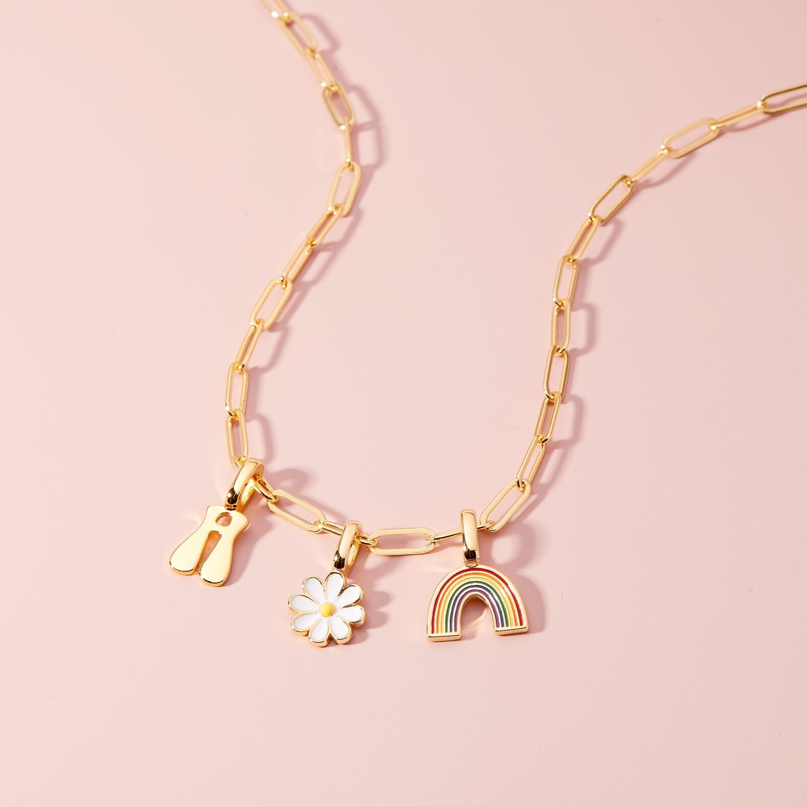 Pura Vida Harper Paperclip Chain Necklace Gold