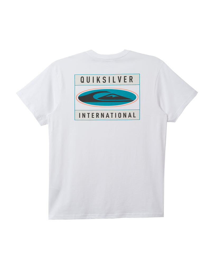 Quiksilver New Damn SS Tee WHT L