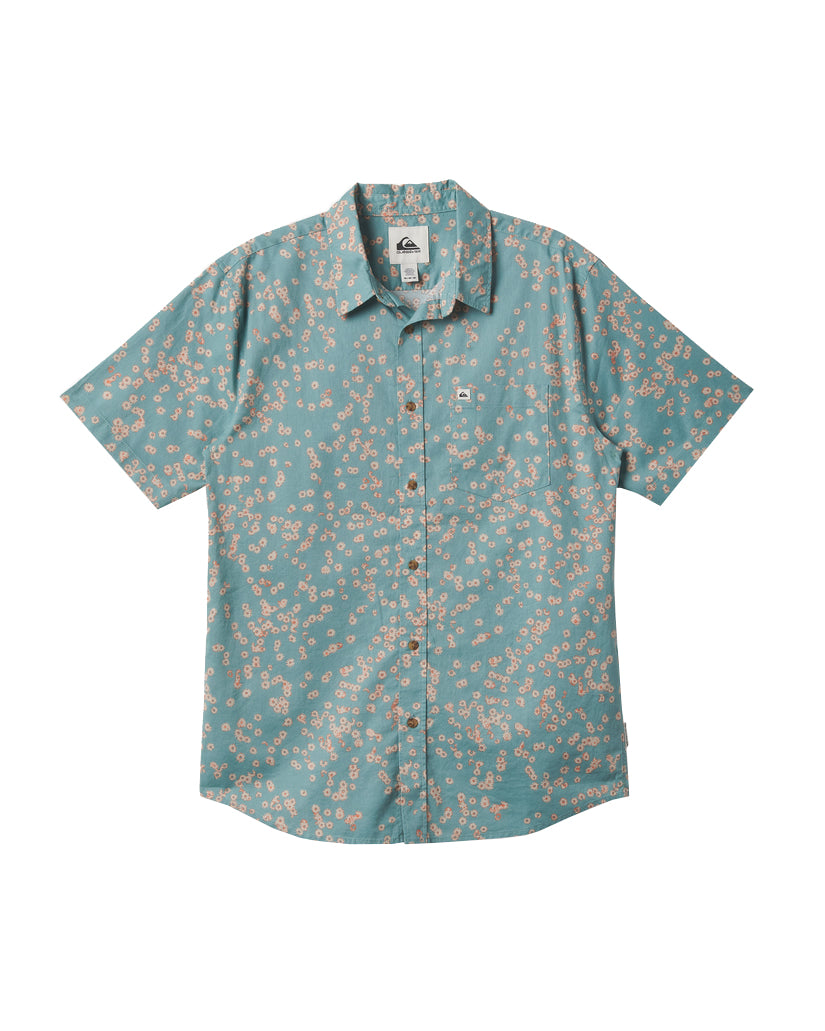 Quiksilver Cosmic Fields SS Woven
