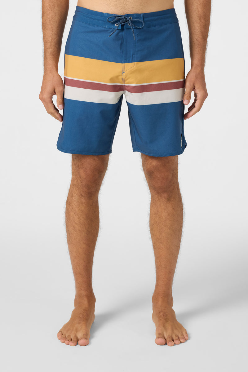 O'NEILL CRUZER STRIPE SCALLOP 18 IND-INDIGO 33