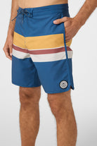 O'NEILL CRUZER STRIPE SCALLOP 18 IND-INDIGO 36