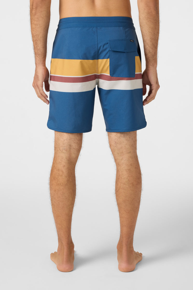 O'NEILL CRUZER STRIPE SCALLOP 18 IND-INDIGO 33