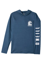 O'NEILL TRVLR UPF HOODED L/S- SWELL NVH-NAVY HEATHER M
