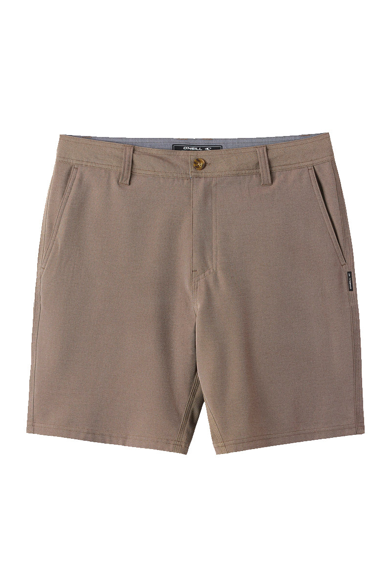 O'Neill Reserve Light Check 19 Short 2023 BRN-BROWN 34