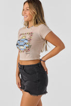 O'Neill Tropic Tide Cropped Tee TOB L