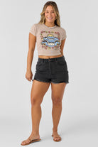 O'Neill Tropic Tide Cropped Tee TOB M