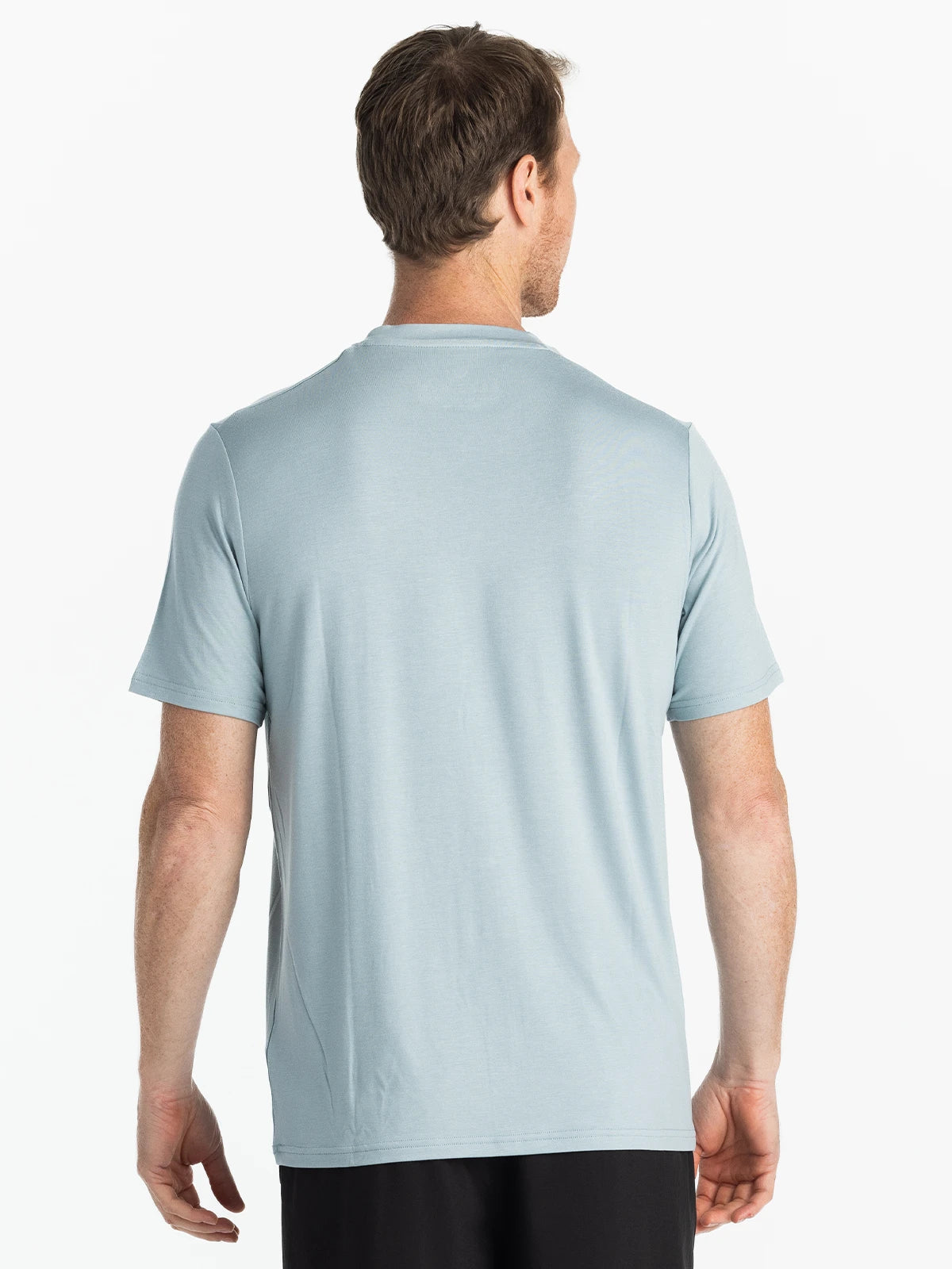 Free Fly Bamboo Motion Tee Ocean-Mist L