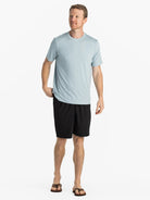 Free Fly Bamboo Motion Tee Ocean-Mist S