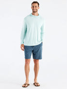 Free Fly Bamboo Lightweight Hoodie Glacier S