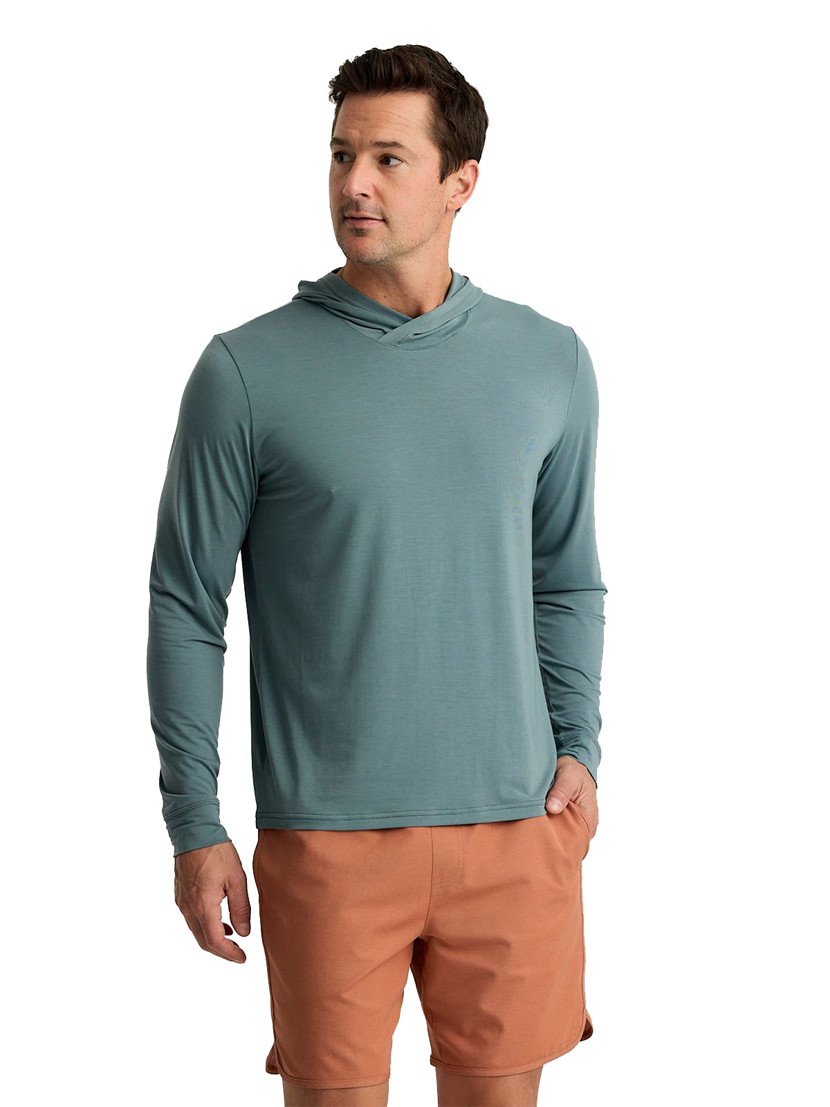 Free Fly Elevate Lightweight Hoodie  Stormy L