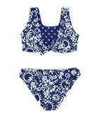 FEATHER 4 ARROW ISLAND HOPPER REVERSIBLE BIKINI POL-POOL BLUE 14