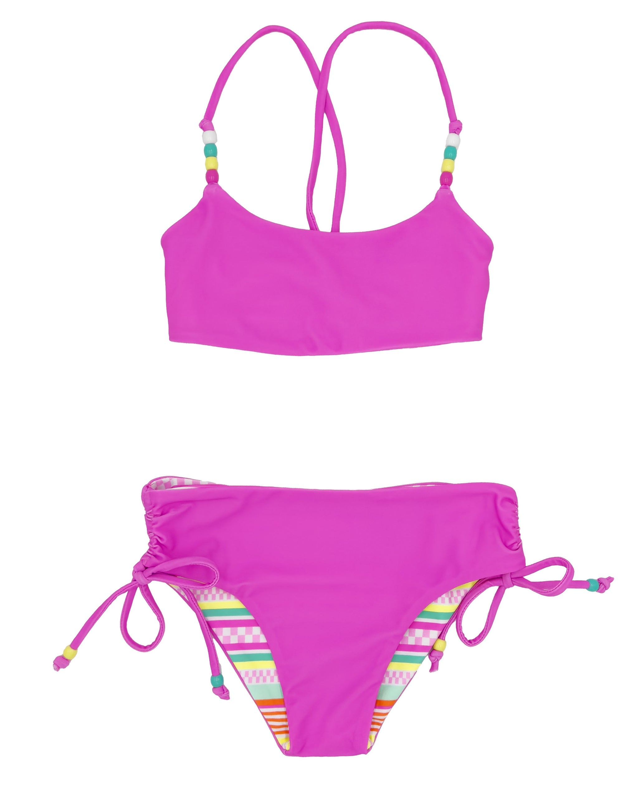 FEATHER 4 ARROW 4 THE GOOD VIBES BIKINI HPI-HOT PINK 14