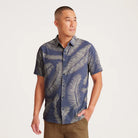 ROARK Bless Up Breathable Stretch Shirt FFS-FIRE FERN SLATE S